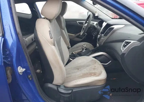 2012 Hyundai Veloster Base W/Gray из США, поврежденный, VIN KMHTC6AD3CU024911